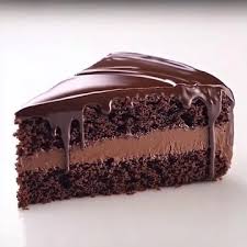 Bolo de chocolate fatia | Linqui