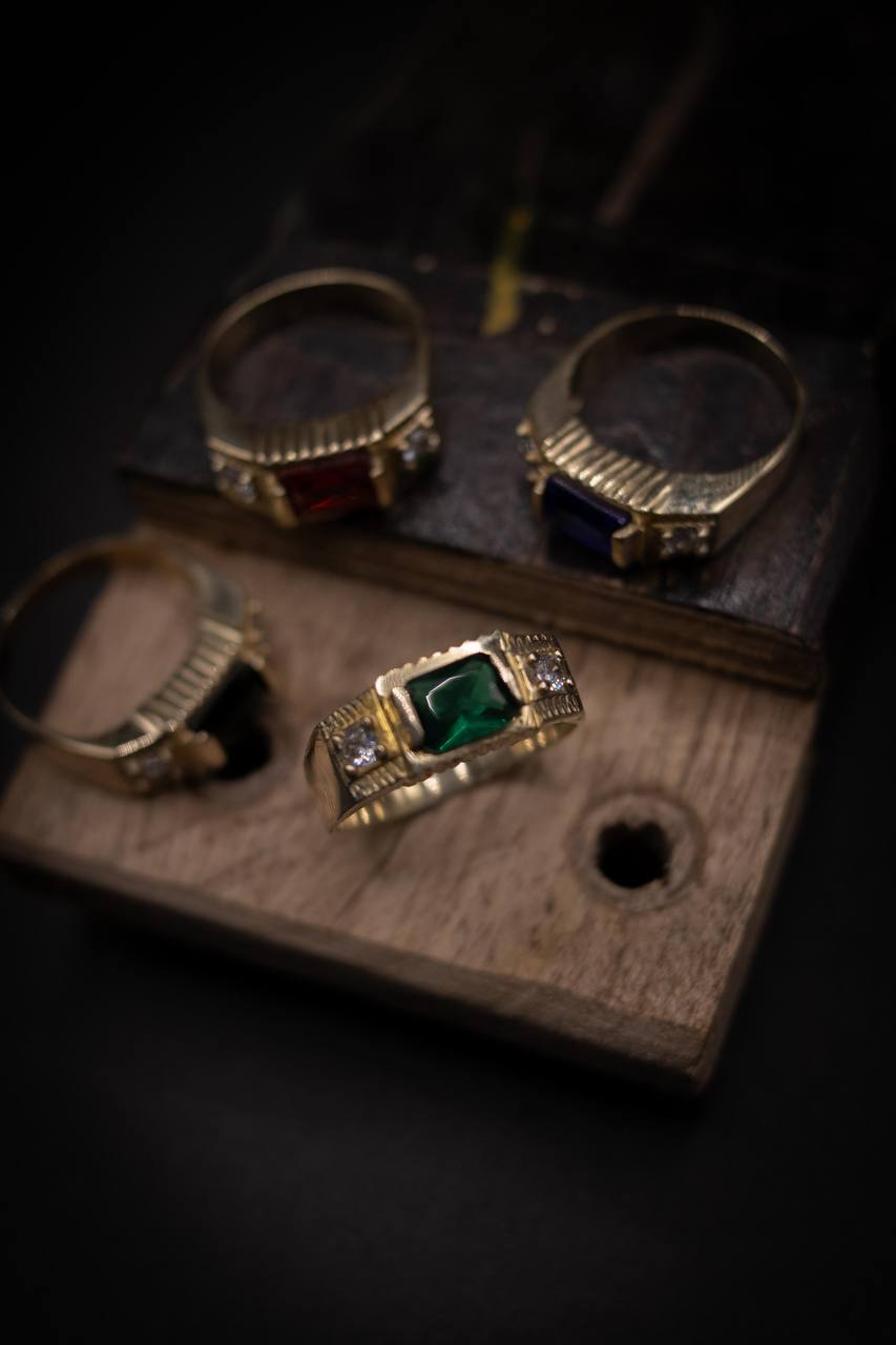 ANEL DE FORMATURA PEDRA VERDE (MODELO NOVO) | Everest Jóias (2)
