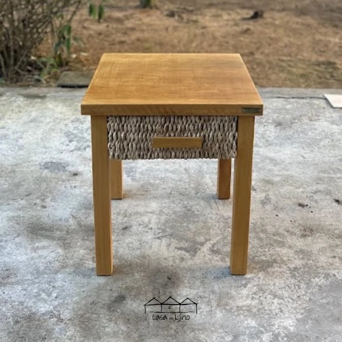 Mesa De Cabeceira Riacho em Taboa | Casa do Lírio (2)