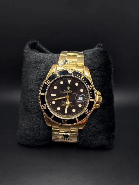 Relógio Rolex Submarinner Dourado | Everest Jóias