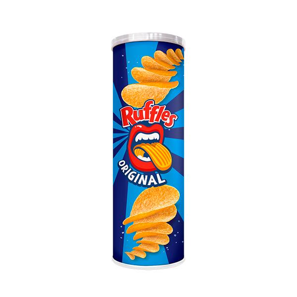 RUFFLES TUBO TIRA ONDA ORIGINAL 100GX14 | PEP Distribuidora
