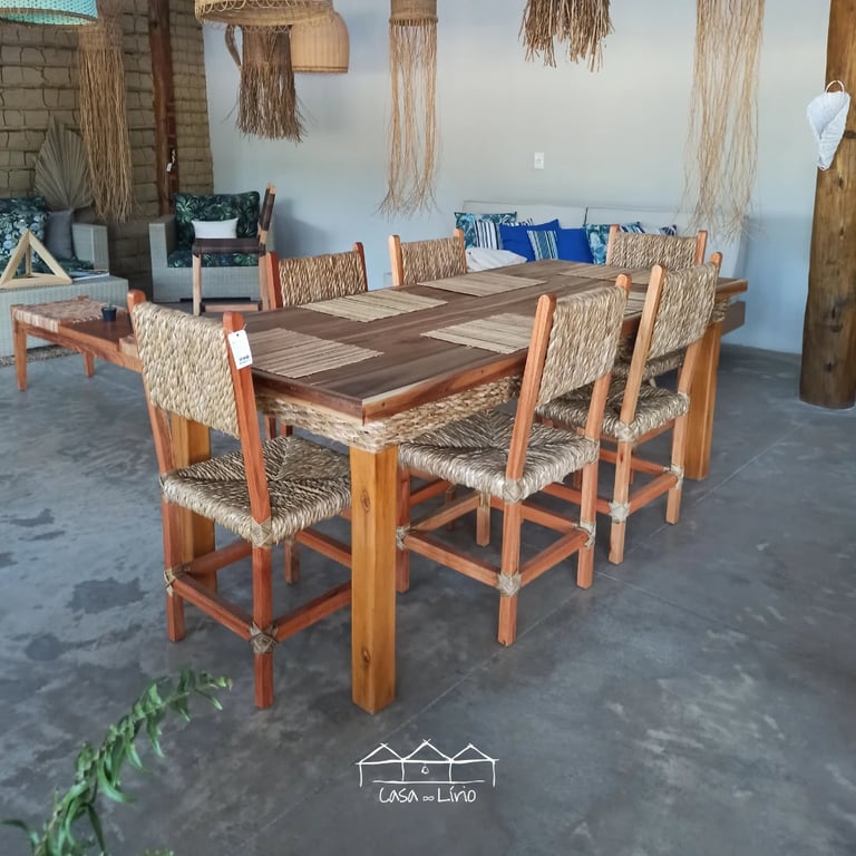 Mesa Comum Em Taboa | Casa do Lírio (3)