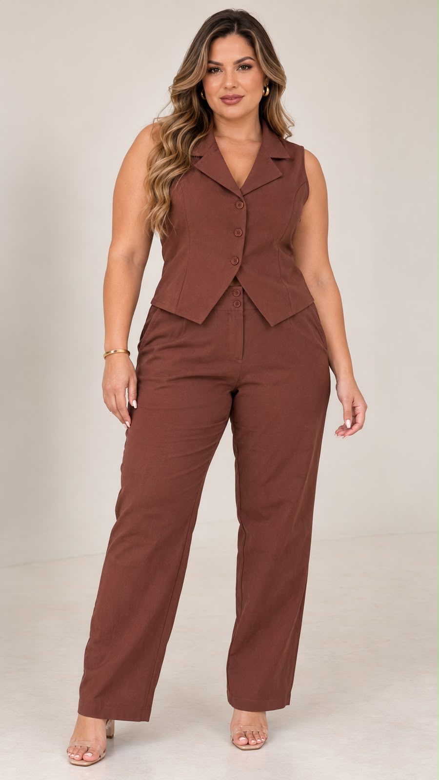 Conjunto Plus Size PS40 | Dryffer Fashion
