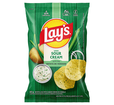 LAYS SOUR CREAM 62GX26X1 PP | PEP Distribuidora