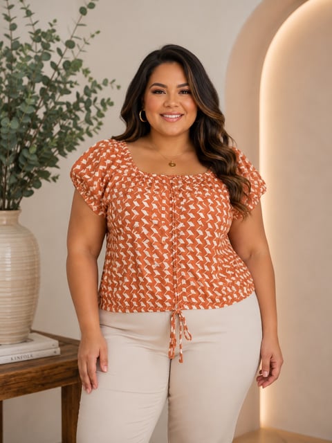 Blusa Plus Size PS24 | Dryffer Fashion