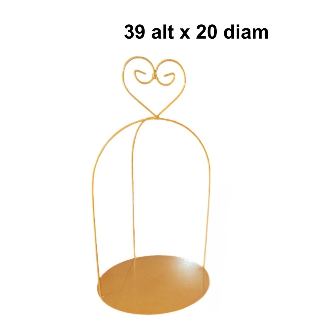 PRATELEIRA CORAÇÃO 39ALTX20DIAM | ART'S FERRO