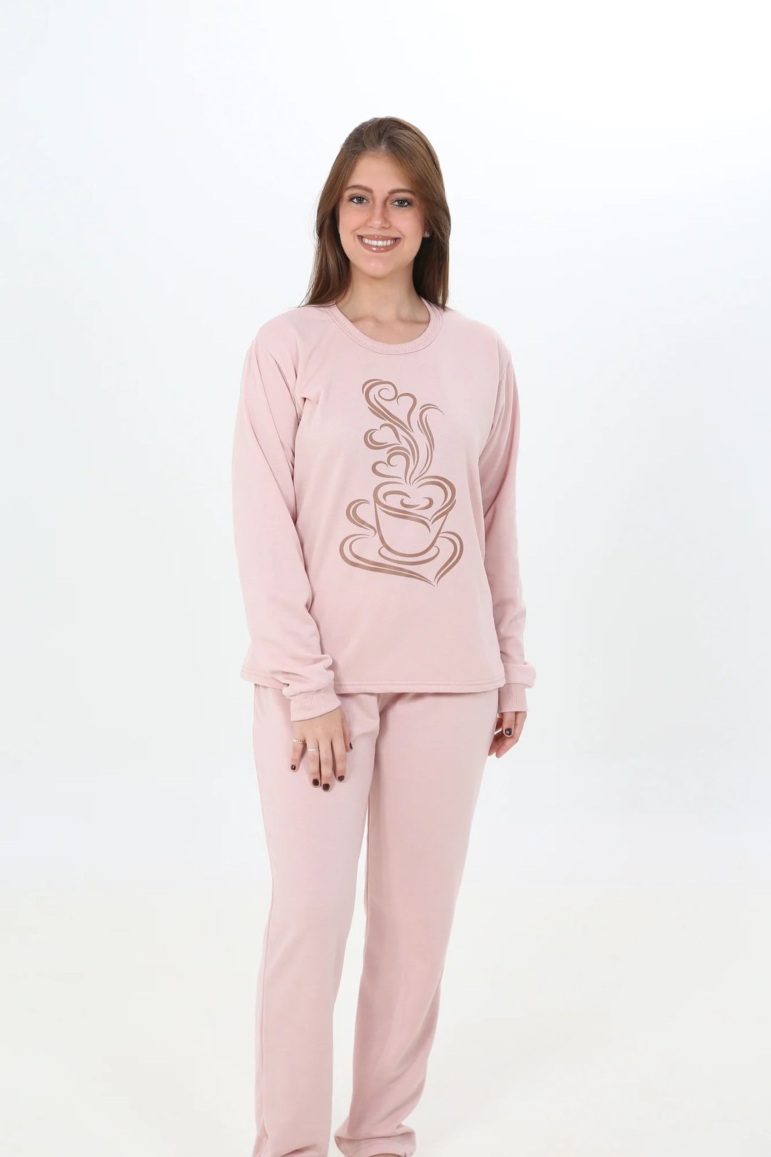 PIJAMA MOLETINHO LISOS VARIADOS | Gatto Style (3)
