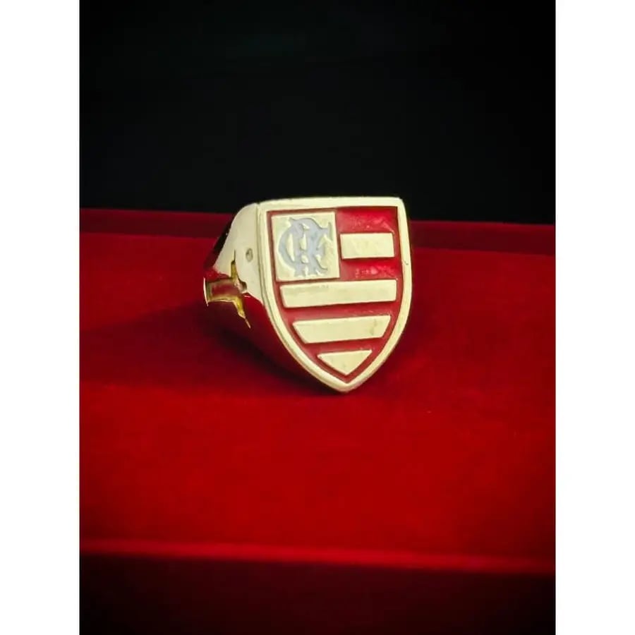 ANEL ESCUDO DO FLAMENGO RESINADO | Everest Jóias (2)