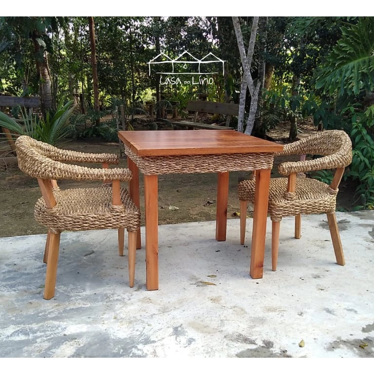 Mesa Comum Em Taboa | Casa do Lírio