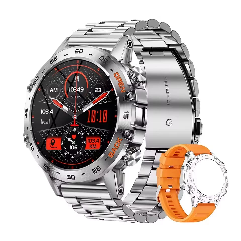 Smartwatch fitness preto | Linqui (3)