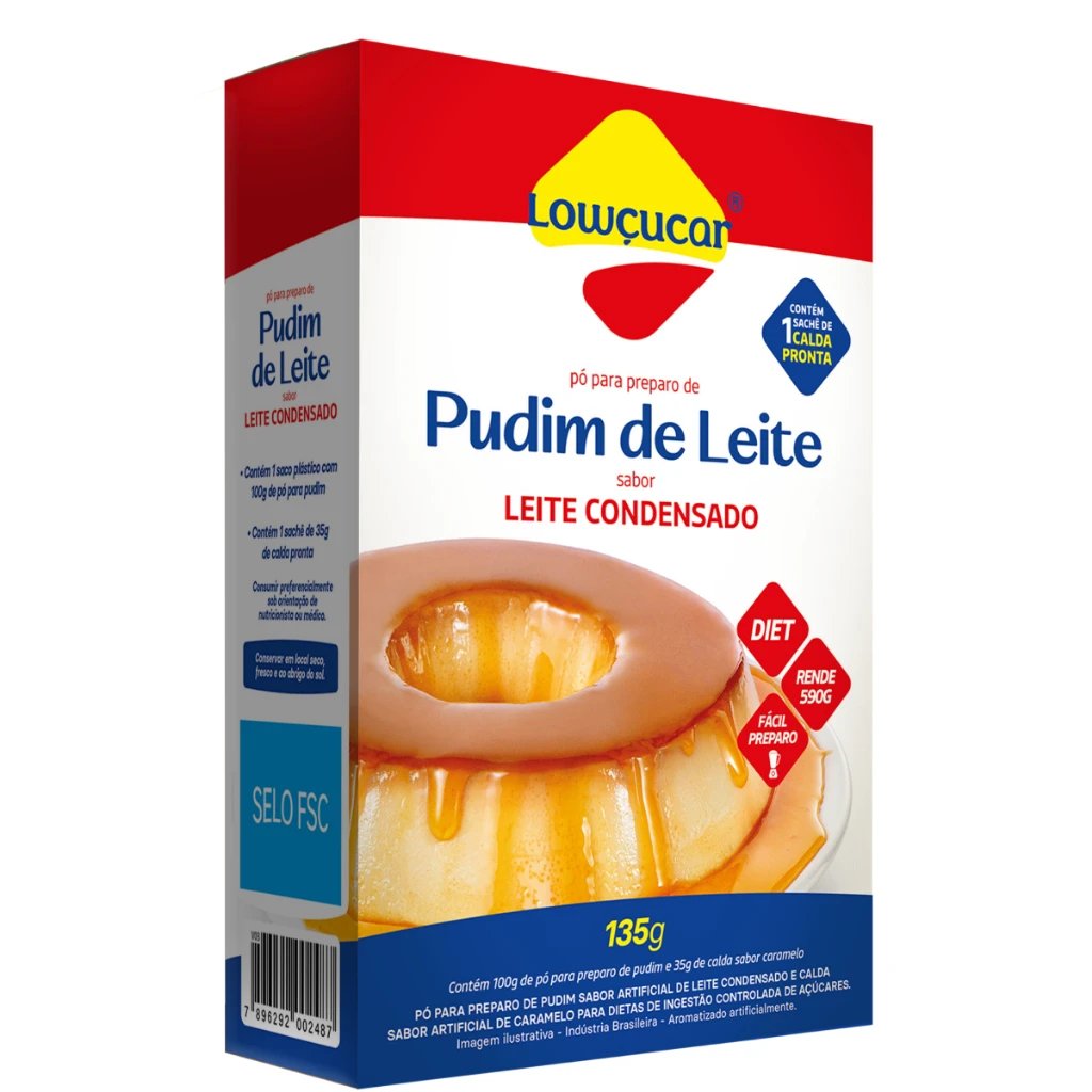 Pudim de leite fatia | Linqui