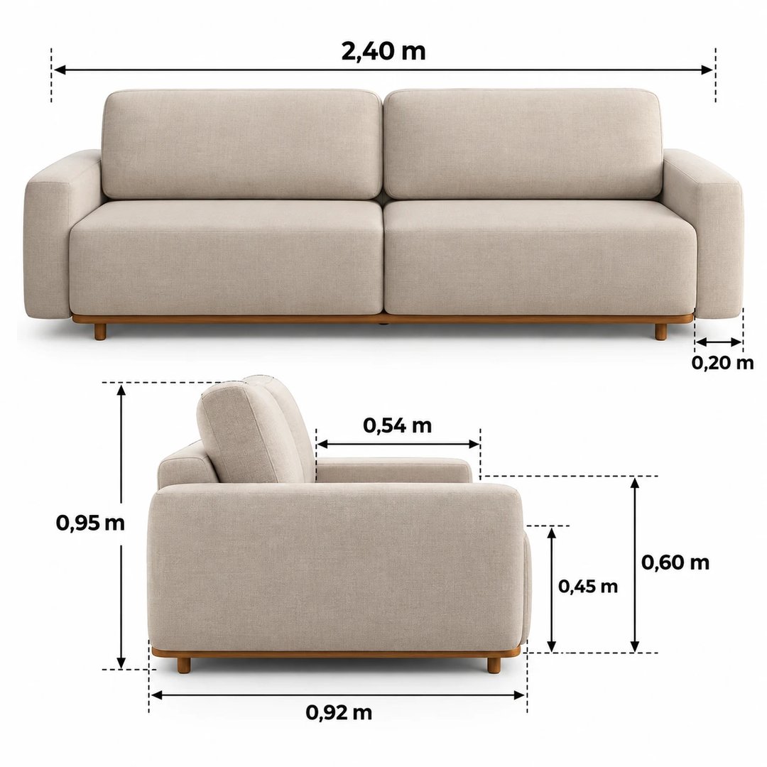 Sofá Plataforma Living MP 2435 | ELETRO KIT (3)