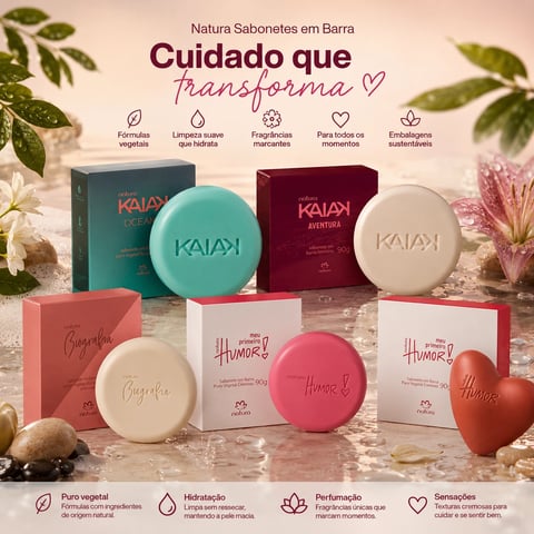Sabonete em barra 90g Perfumes Femininos | Loja Chrysdape