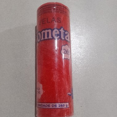 VELA COMETA 7 DIAS VERMELHA | Evidenci distribuidora
