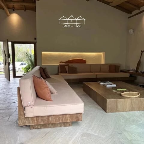 Sofá Casa Morena Em L | Casa do Lírio