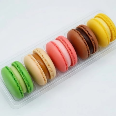 Macaron sortido caixa 6 | Linqui