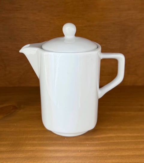 Leiteira Quadrada com Tampa | Nah Porcelanas