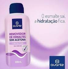 REMOVEDOR DE ESMALTES SEM ACETONA AVANTE 100ML | Evidenci distribuidora