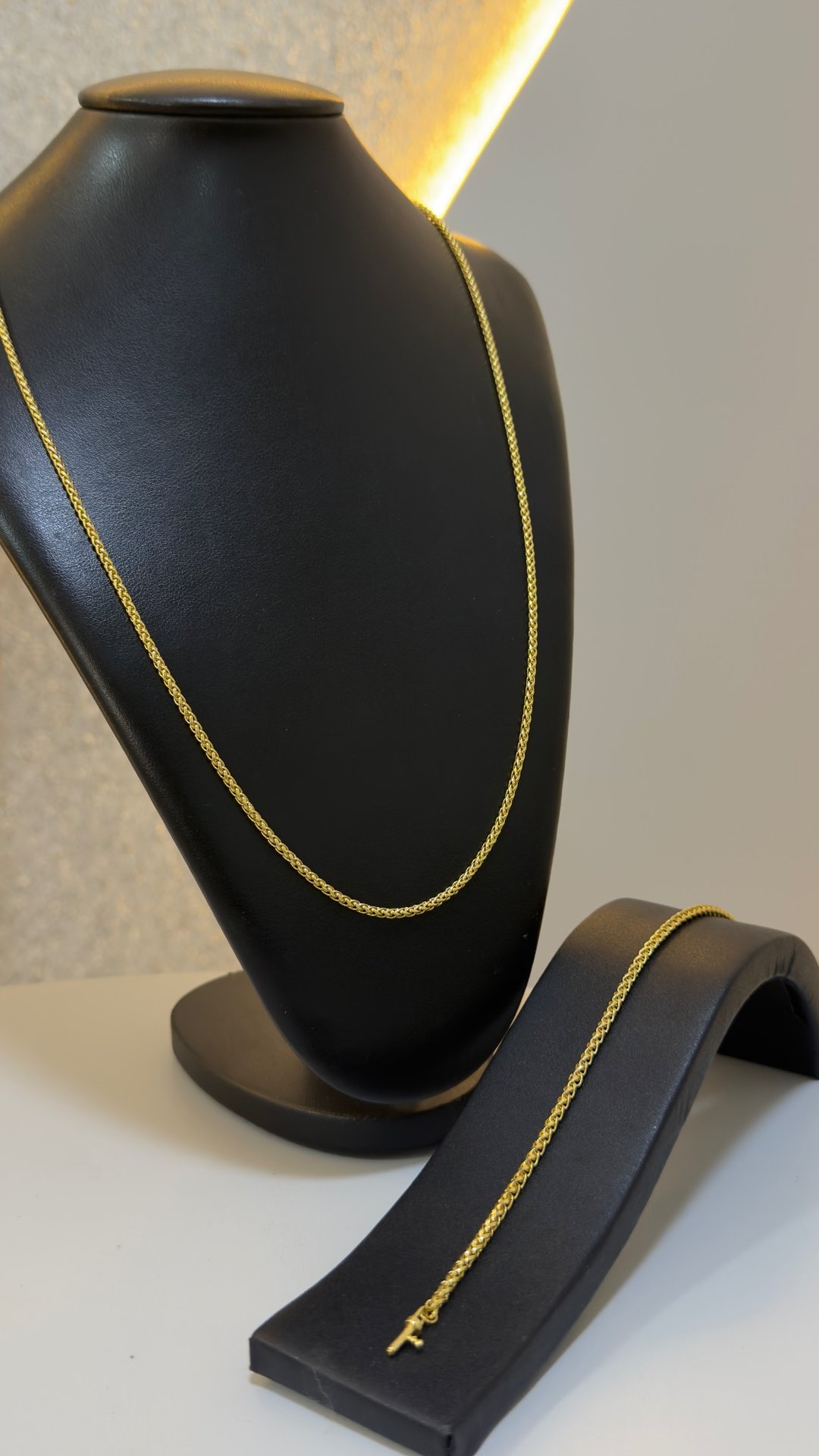CONJUNTO CORRENTE + PULSEIRA PERUANA DE 2MM | Everest Jóias (2)
