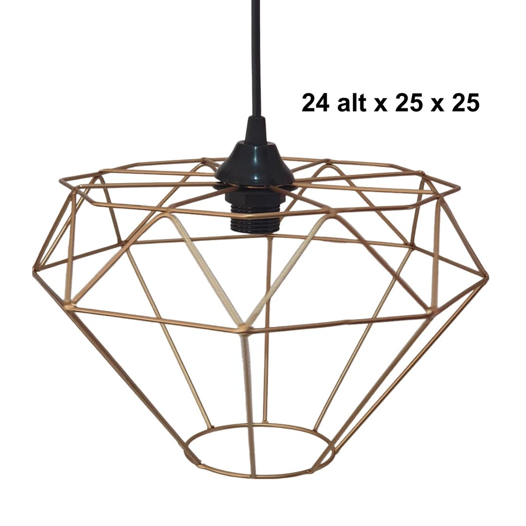 LUSTRE DIAMANTE 04 | ART'S FERRO