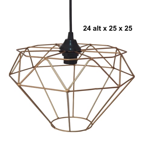 LUSTRE DIAMANTE 04 | ART'S FERRO