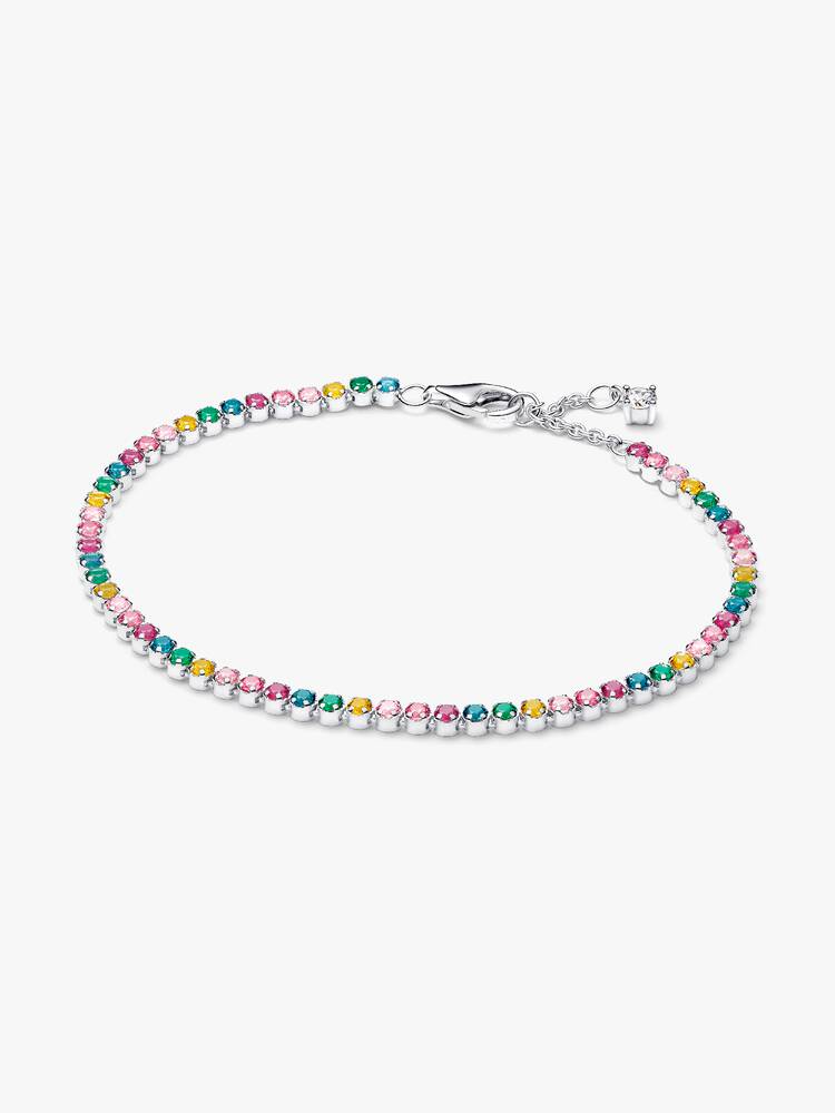 Pulseira Riviera Arco-Íris | Like Joias e Acessórios