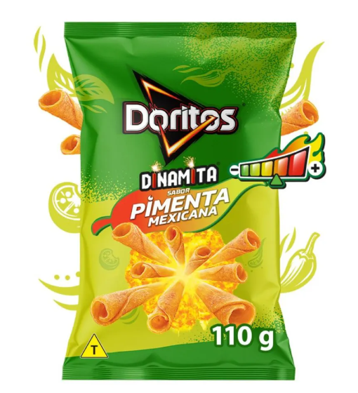 DORITOS DINAM PIMENTA MEX 110GX27 PP | PEP Distribuidora