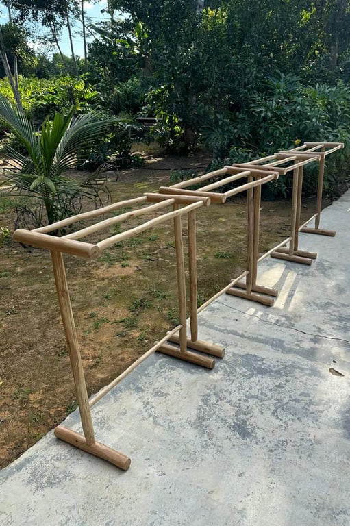 Cabideiro De Eucalito Roliço - 0,75X0,35X0,90H | Casa do Lírio (3)