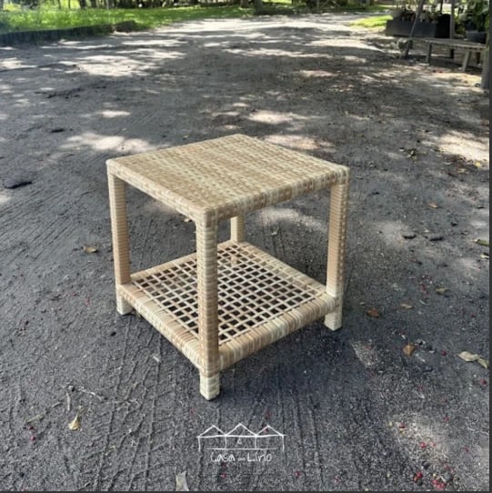 Mesa De Canto Eloah Tampo Trançado | Casa do Lírio