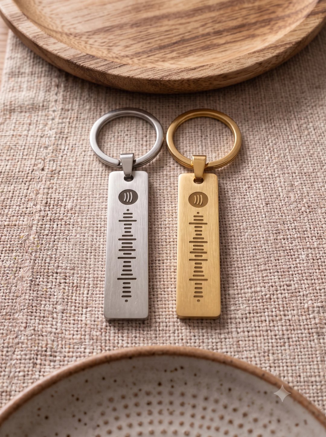 CHAVEIRO RETANGULAR PERSONALIZAVEL AÇO INOX | Like Joias e Acessórios