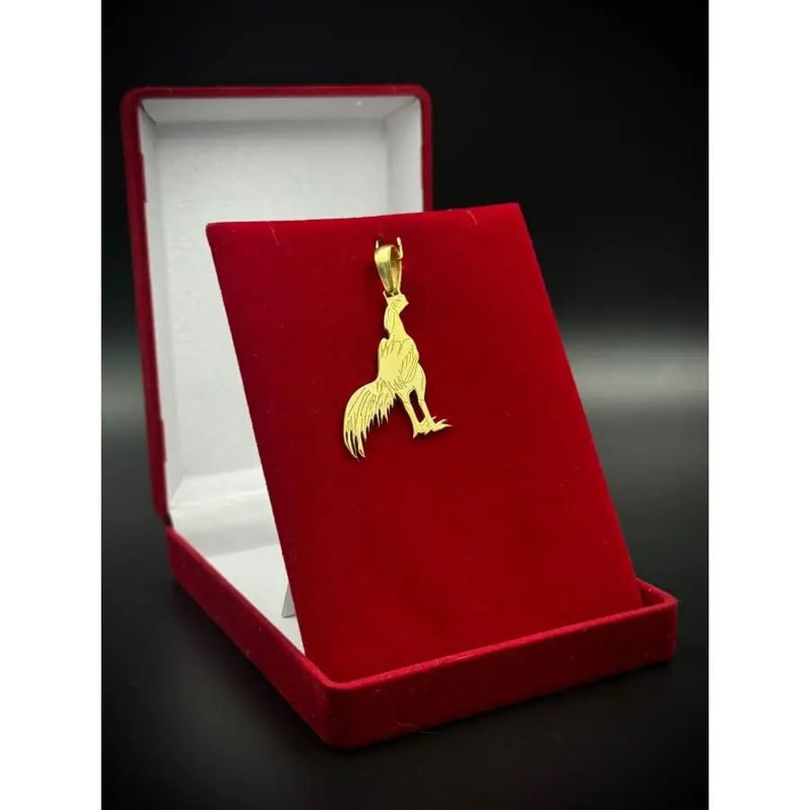 PINGENTE GALO 4CM | Everest Jóias