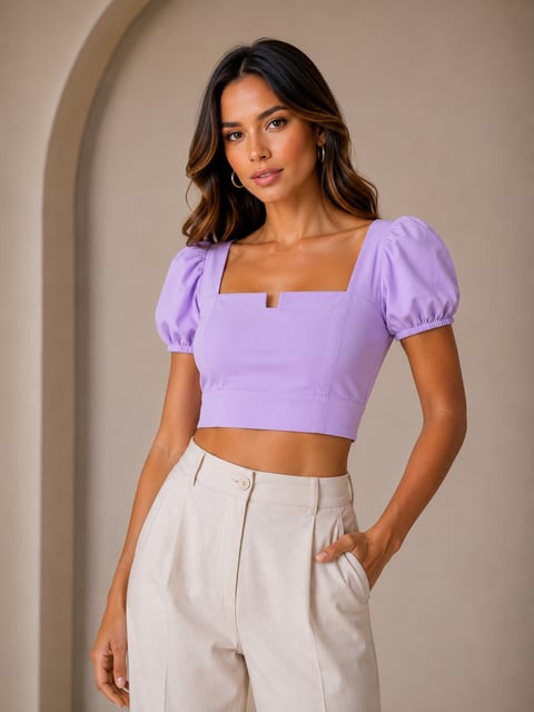 Blusa cropped BL181 | Dryffer Fashion