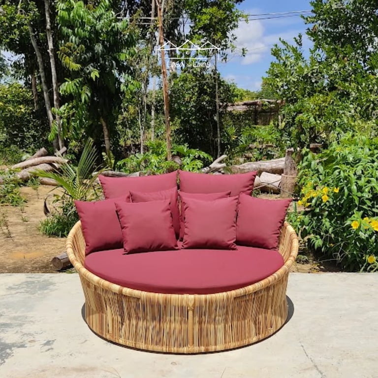Chaise Ásia - Junco Sintetico Cordão | Casa do Lírio (2)