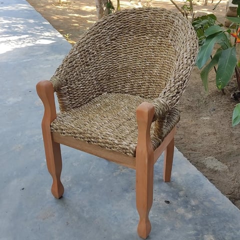 Cadeira Bidú Em Taboa | Casa do Lírio