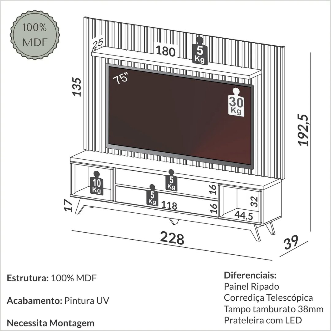 Home Dalla Costa TB343 | ELETRO KIT (3)