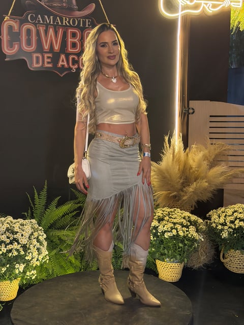 Saia camurça SA14 | Dryffer Fashion