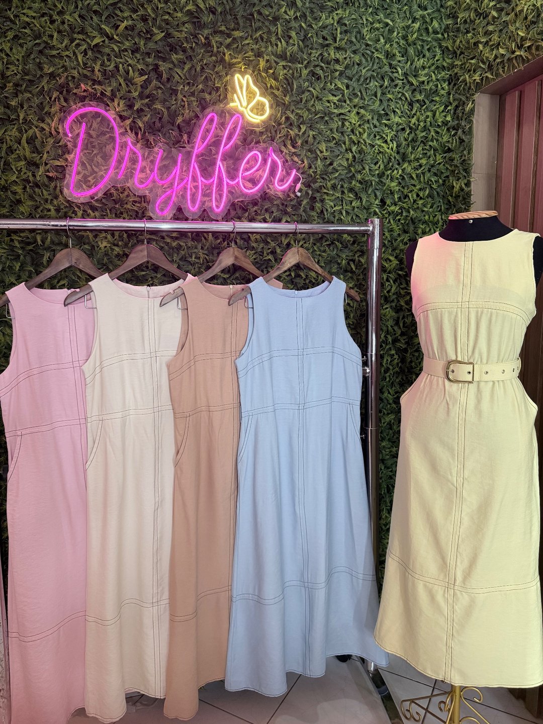 Vestido de cinto VT84 | Dryffer Fashion (2)