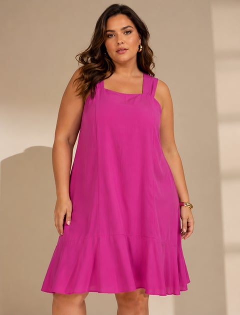 Vestido Plus size PS89 | Dryffer Fashion