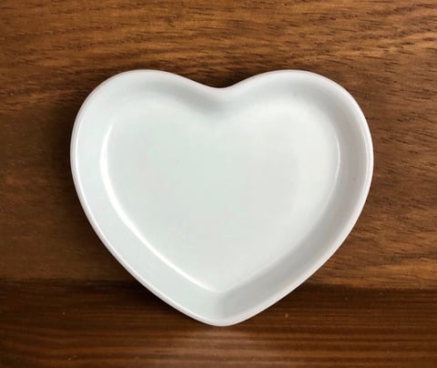 Pratinho de Coração | Nah Porcelanas