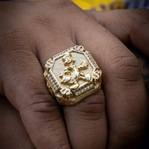 ANEL TIO PATINHAS GRANDE | Mafia do Ouro18k
