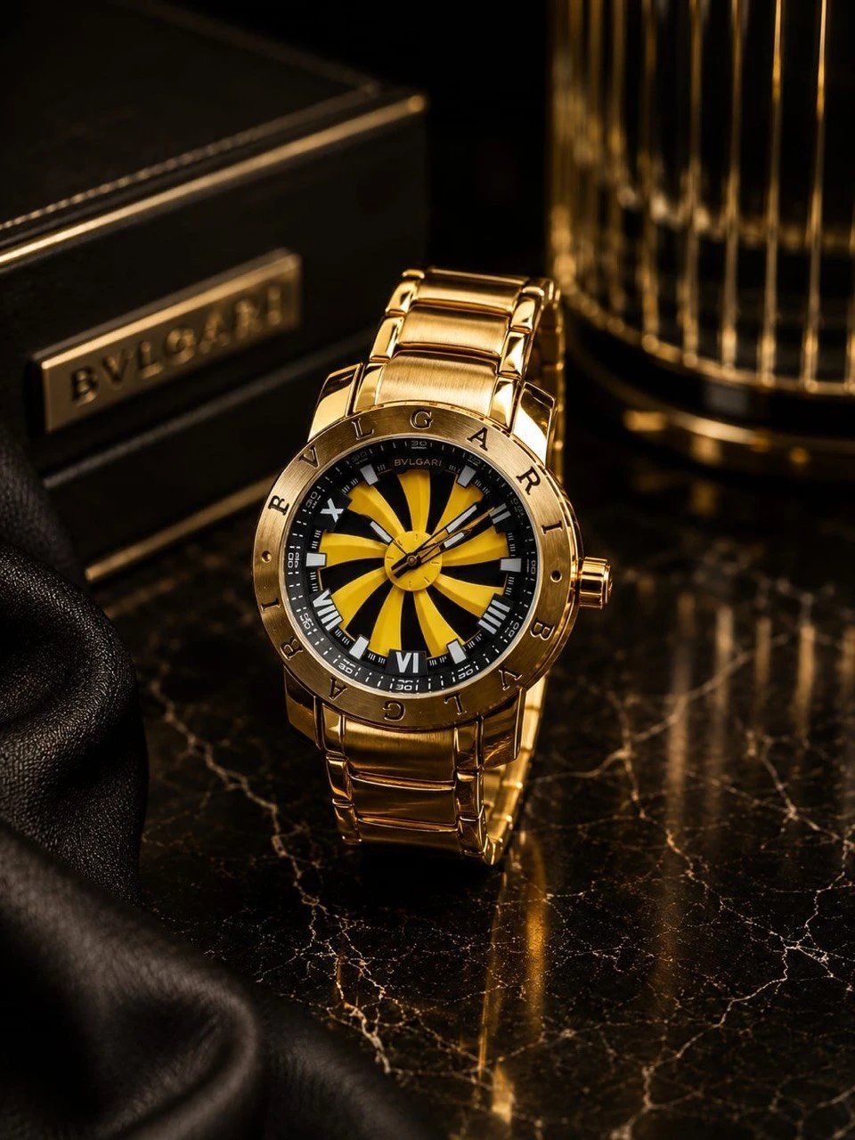 Relógio Bulgari Speedway Dourado | Everest Jóias (3)