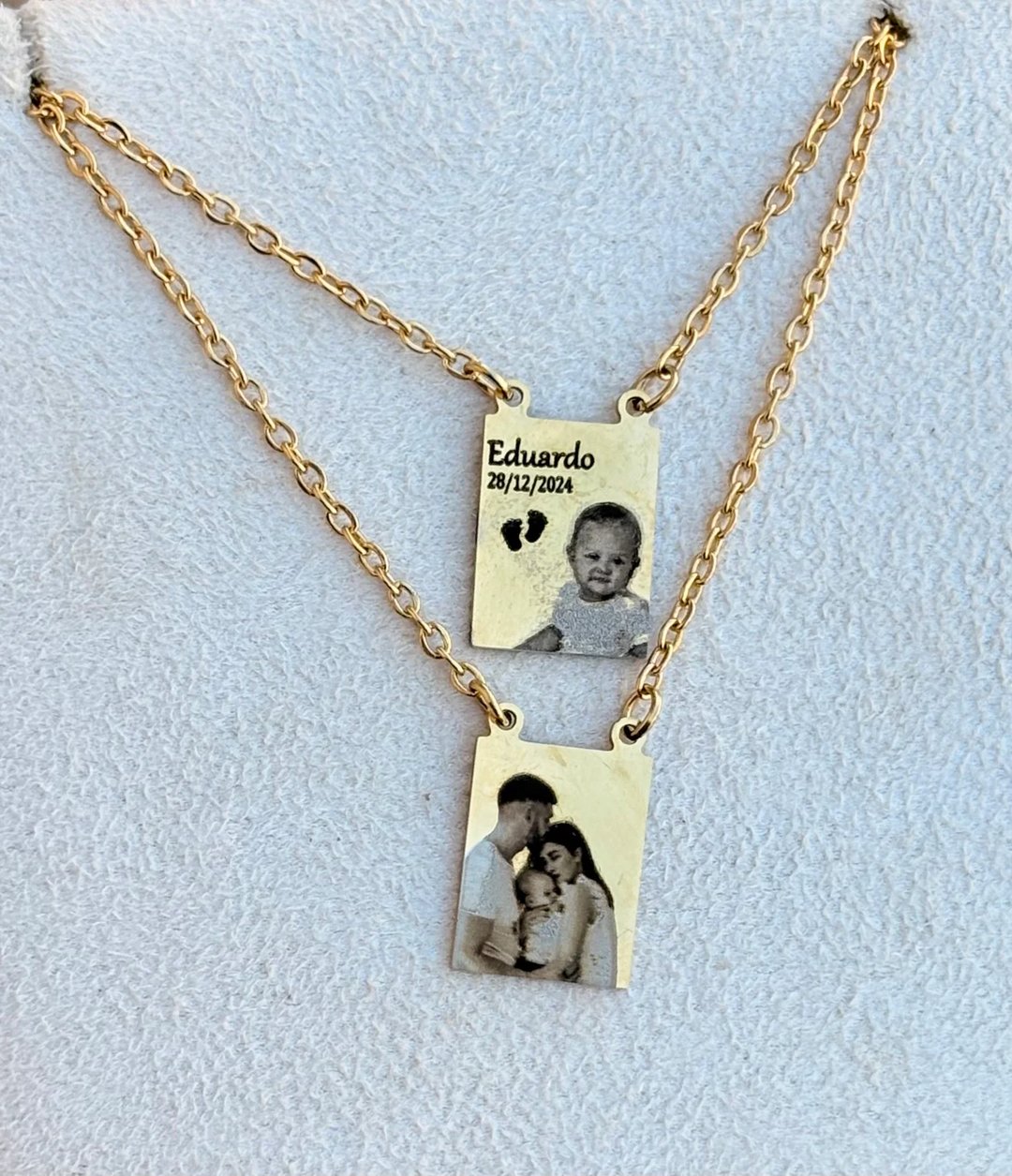 Aço Inox Dourado | Escapulário Personalizável | Like Joias e Acessórios (2)
