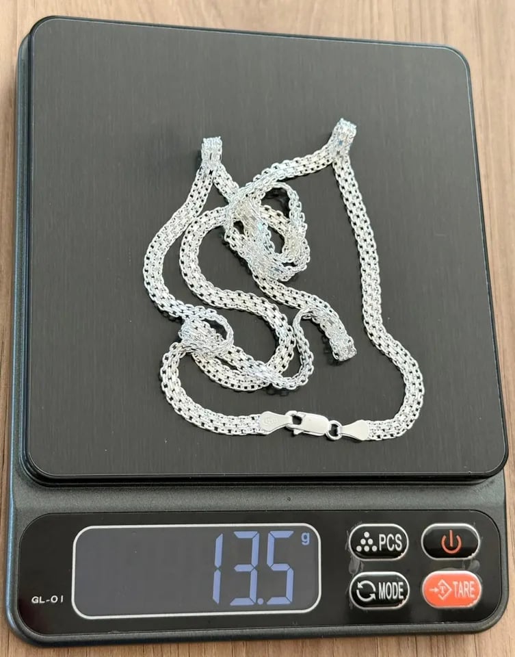 L2-43 CORRENTE BISMAK 3F 4,3MM 70cm | Everest Jóias