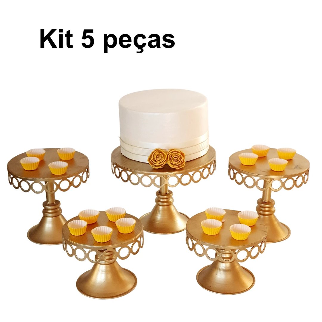 KIT 5 PEÇAS ARGOLA PÉ CORNETA | ART'S FERRO