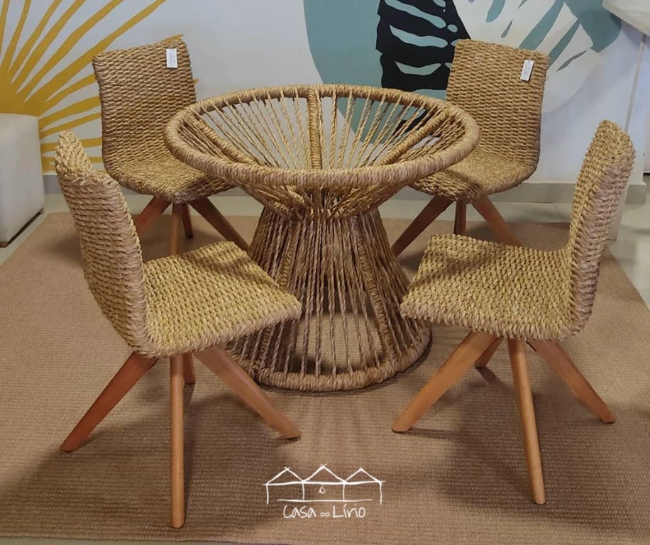 Base De Mesa Donna Em Taboa | Casa do Lírio (2)