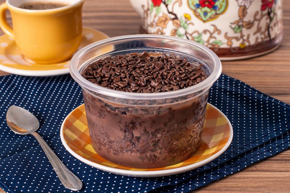 Bolo no pote brigadeiro | Linqui