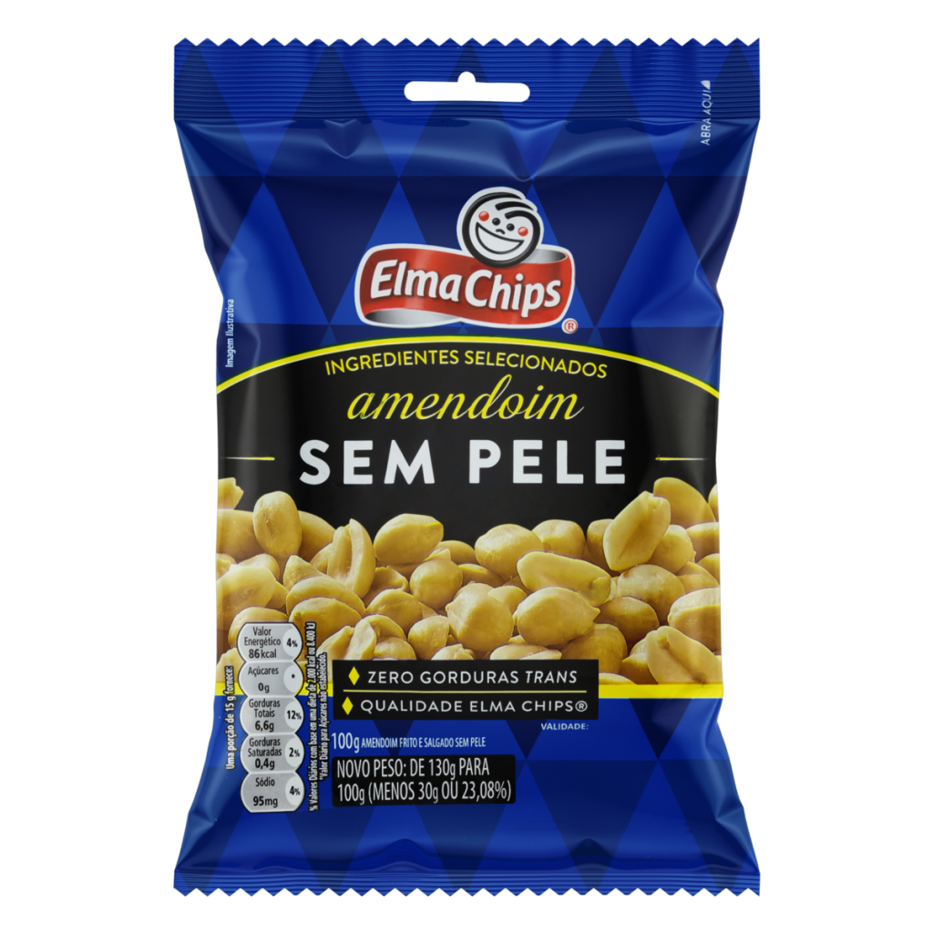 AMENDOIM SEM PELE 100GX24 | PEP Distribuidora