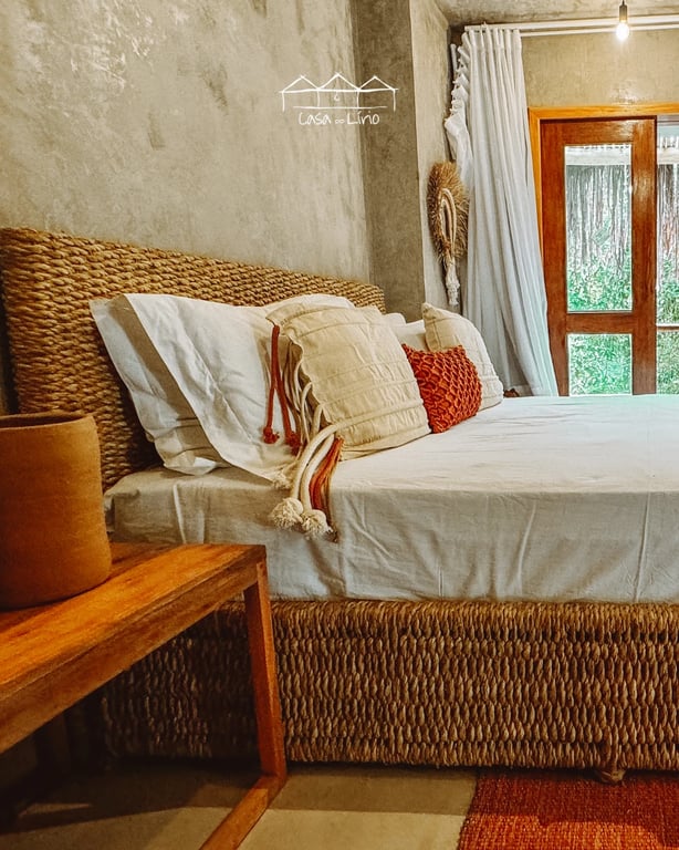 Cama Caraíva Em Taboa | Casa do Lírio