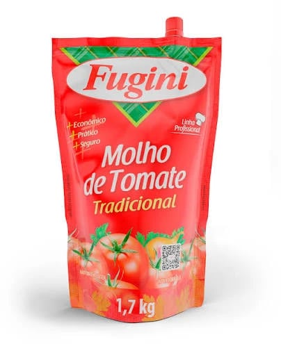Molho de Tomate Fugini 1,7kg | Prime frios