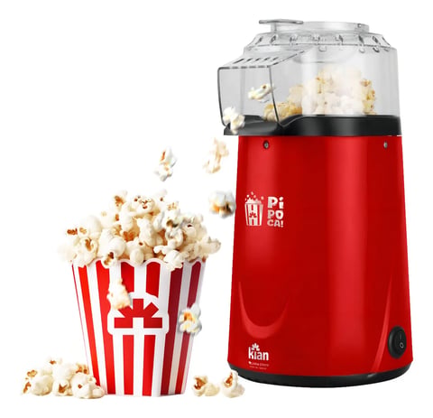 Pipoqueira eletrica pipocas Kian POP-01 Pipoca Direto Tijela 1200w cor vermelho - | Decoralar móveis e eletrodomésticos